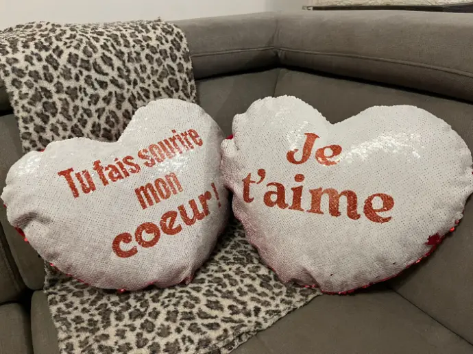 Collection : Les coussins d'Amour d'Agalice & Adroé !
