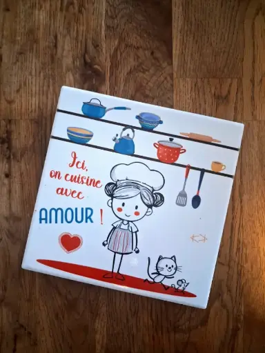 Collection dessous de plat "Amour"